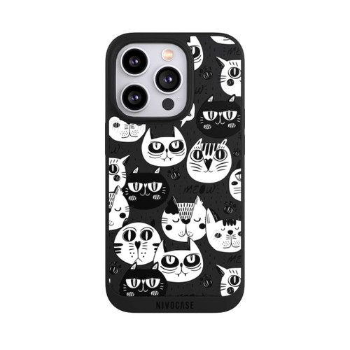 Apple iPhone 14 Pro NIVOpure Bande de chats