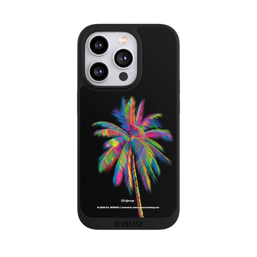 Apple iPhone 14 Pro NIVOpure Palmier arc-en-ciel