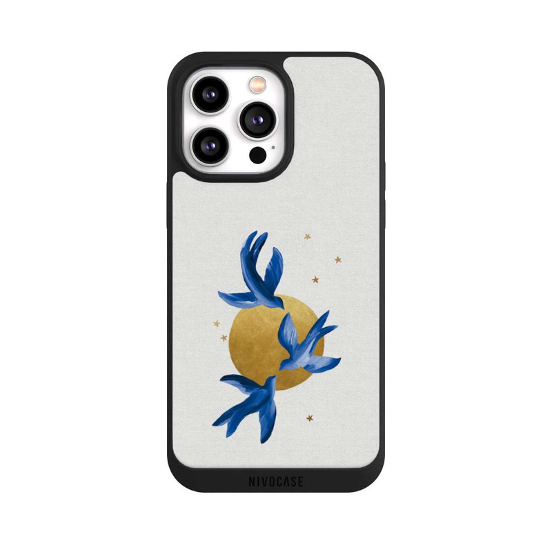 iPhone 14 Pro Max NIVOpure Oiseaux bleus