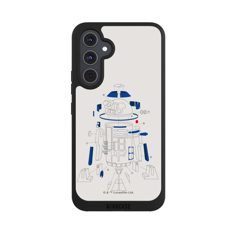 Galaxy A54 5G NIVOpure R2D2 Exploded Drawing - StarWars 8