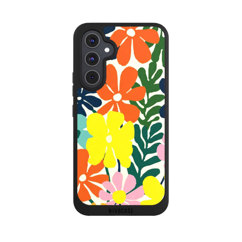 Galaxy A54 5G NIVOpure Flowers Colorful Illustration