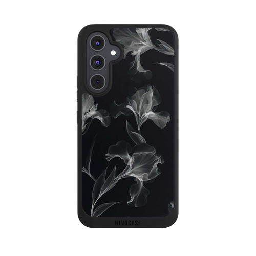 Samsung Galaxy A54 5G NIVOpure Black and White Photocopy x Ray of Flowers