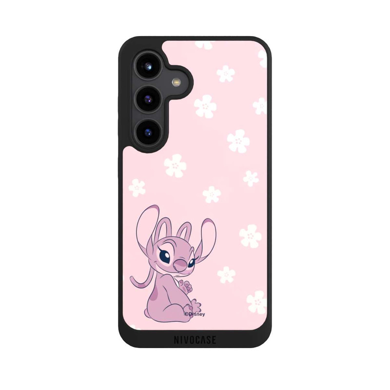 Galaxy S24 NIVOpure Angel Pink Pastel Flowers