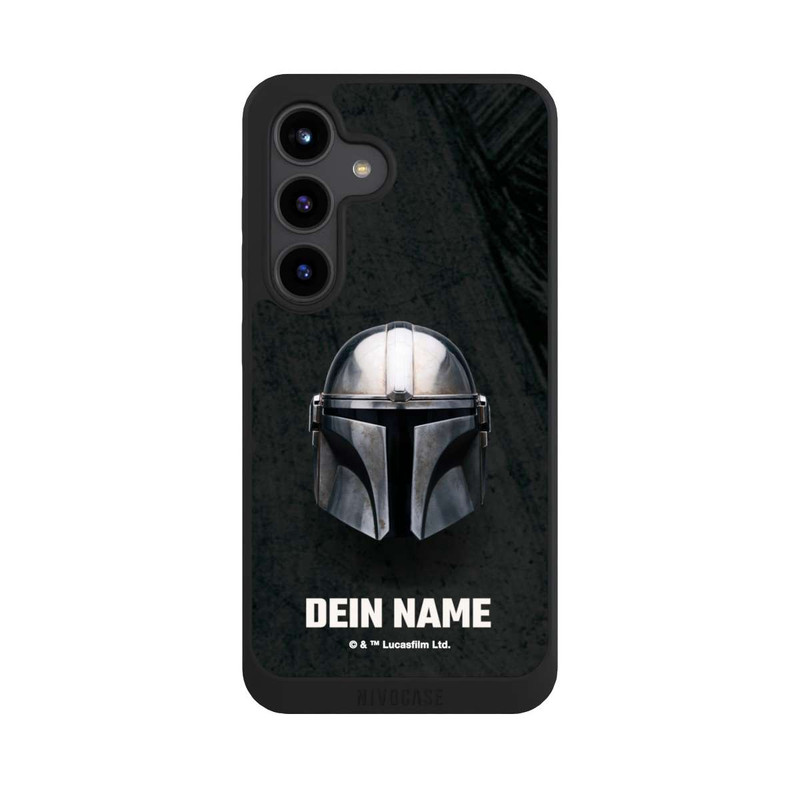 Galaxy S24 NIVOpure Star Wars Mandalorian Black Helmet customisable