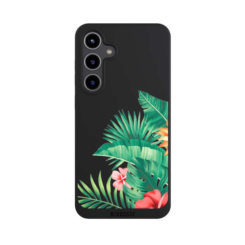 Galaxy S24 + NIVOpure Tropical Flowers transparent