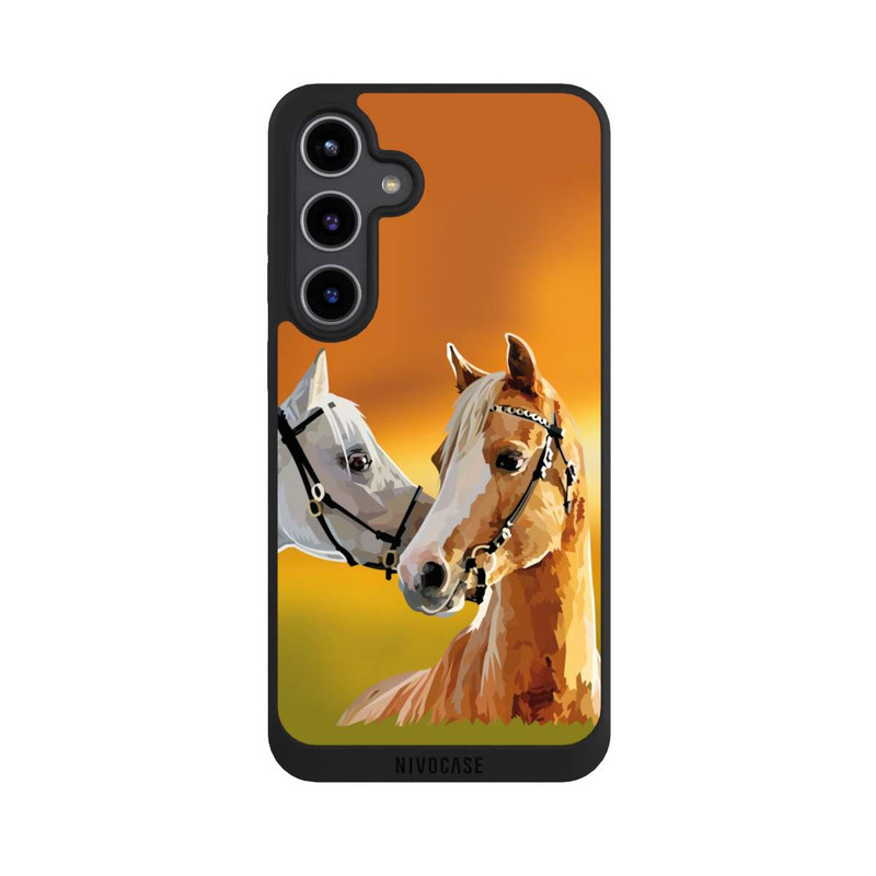 Galaxy S24 + NIVOpure Les chevaux ensemble