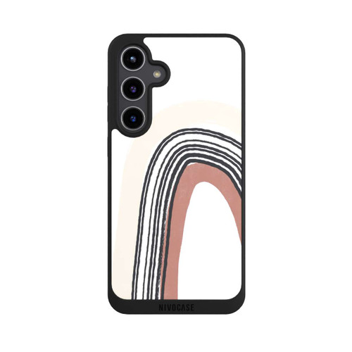 Samsung Galaxy S24+ NIVOpure Arc-en-ciel texturé