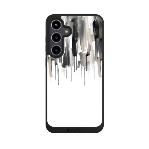Samsung Galaxy S24+ NIVOpure Watery Stripes Japandi Black