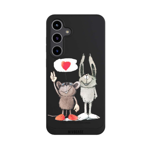 Samsung Galaxy S24+ NIVOpure Maus und Hase Transparent