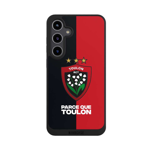 Samsung Galaxy S24+ NIVOpure RCT Logo Rouge Noir