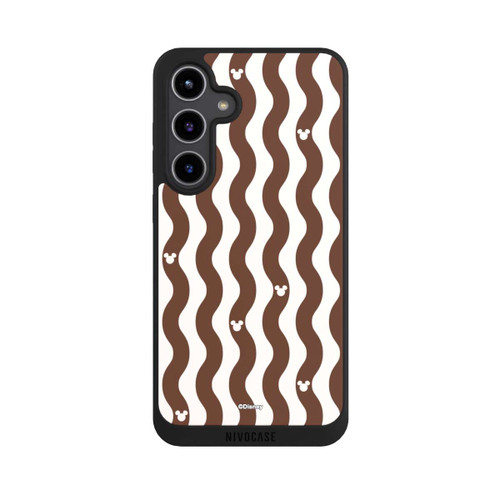 Samsung Galaxy S24+ NIVOpure Mickey Mouse Brown Pattern Waves