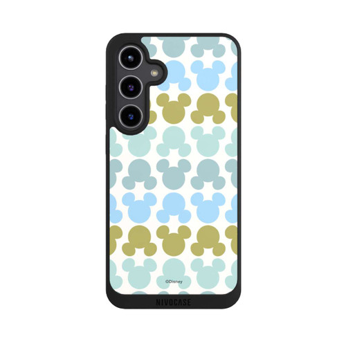 Samsung Galaxy S24+ NIVOpure Disney Mickey Icon Pattern Green and Blue