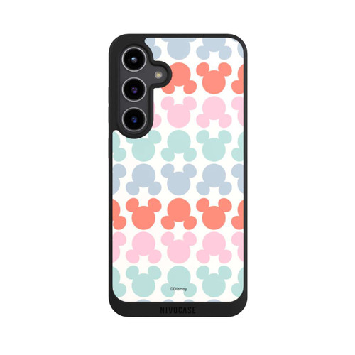 Samsung Galaxy S24+ NIVOpure Disney Mickey Icon Pattern Red and Pink