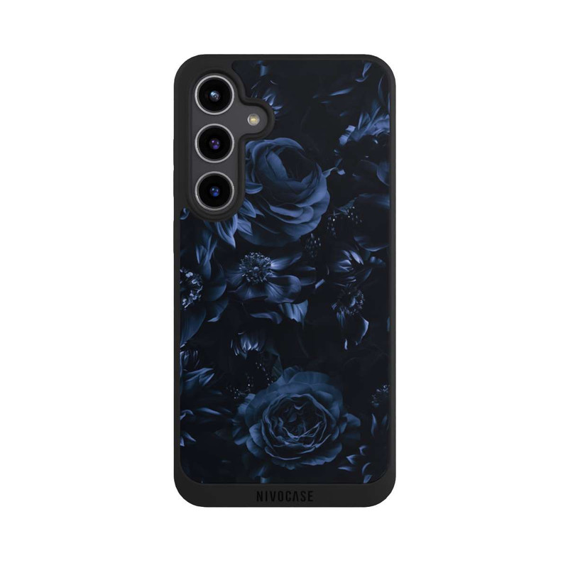 Galaxy S24 + NIVOpure Shadow Flowers Blue