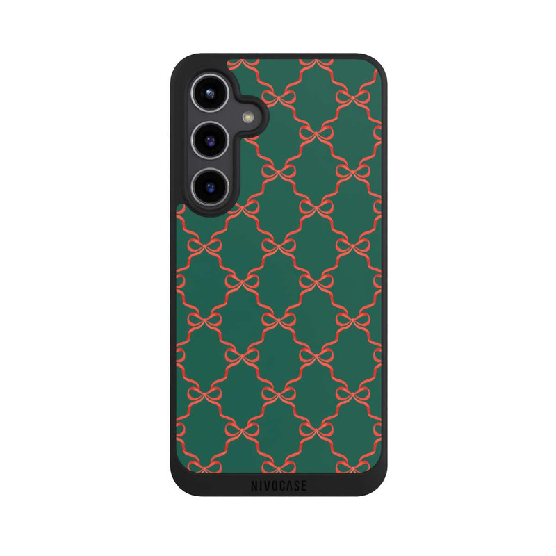 Galaxy S24 + NIVOpure Rubans Rouge Vert