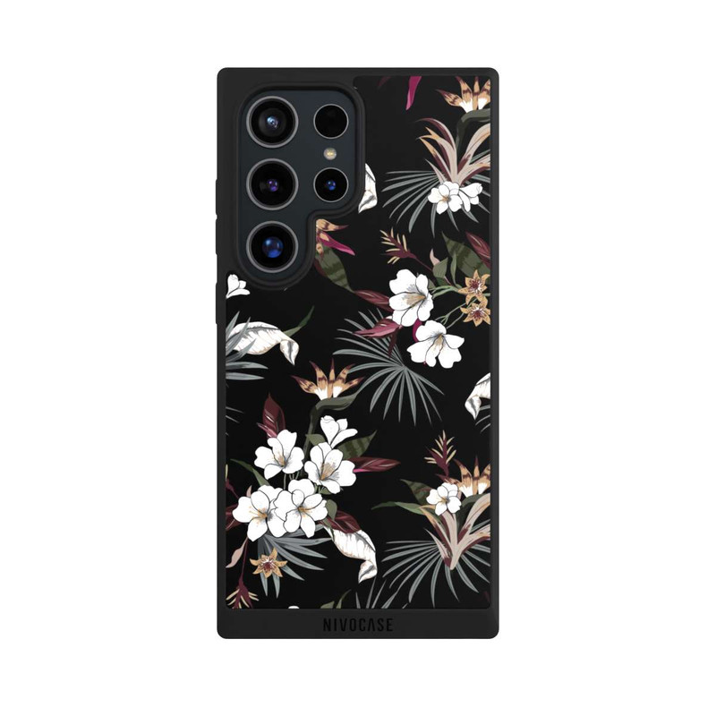 Galaxy S24 Ultra NIVOpure Flowers Black
