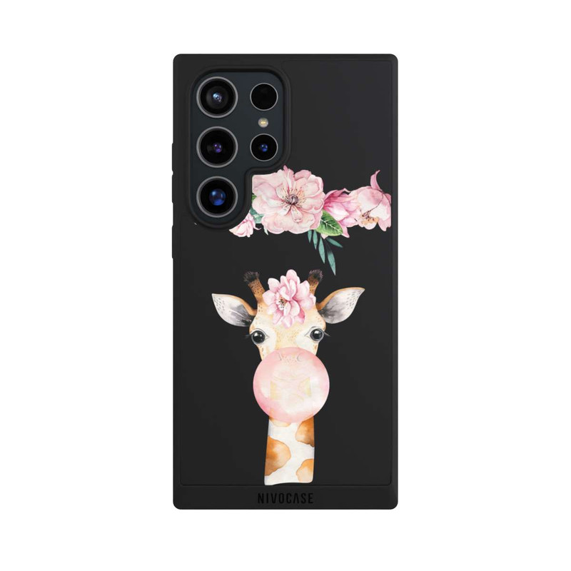Galaxy S24 Ultra NIVOpure Cute Giraffe with Chewing Gum