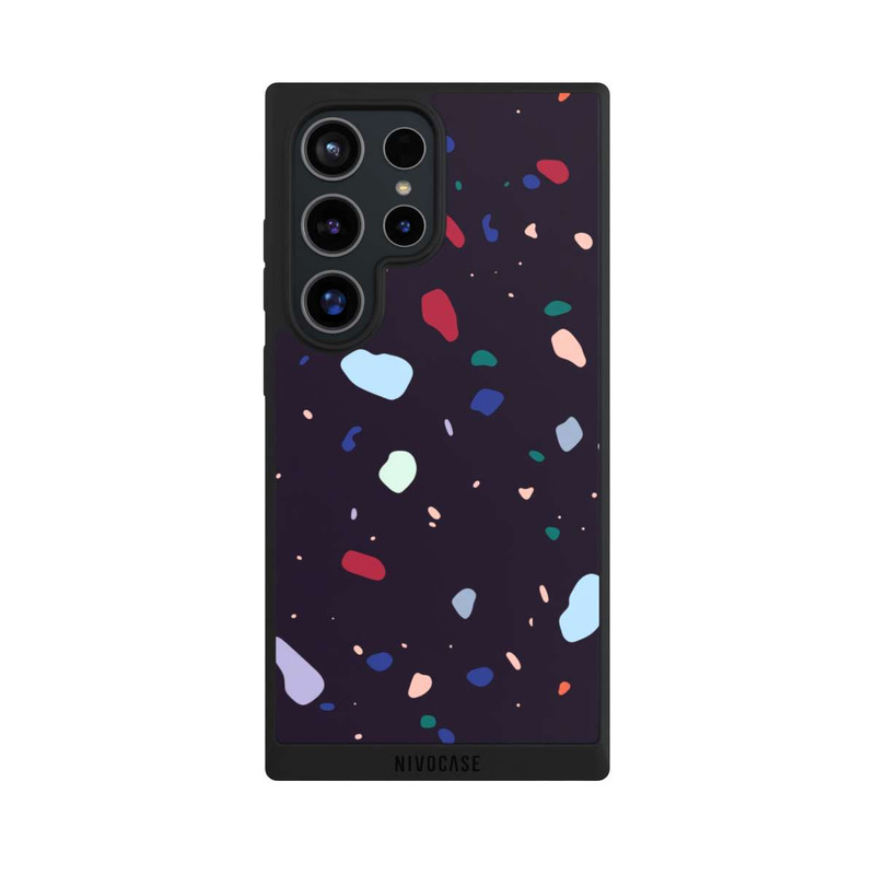 Galaxy S24 Ultra NIVOpure Modern Dark Rounded Terrazzo