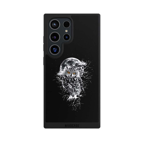 Samsung Galaxy S24 Ultra NIVOpure Owl in black/white