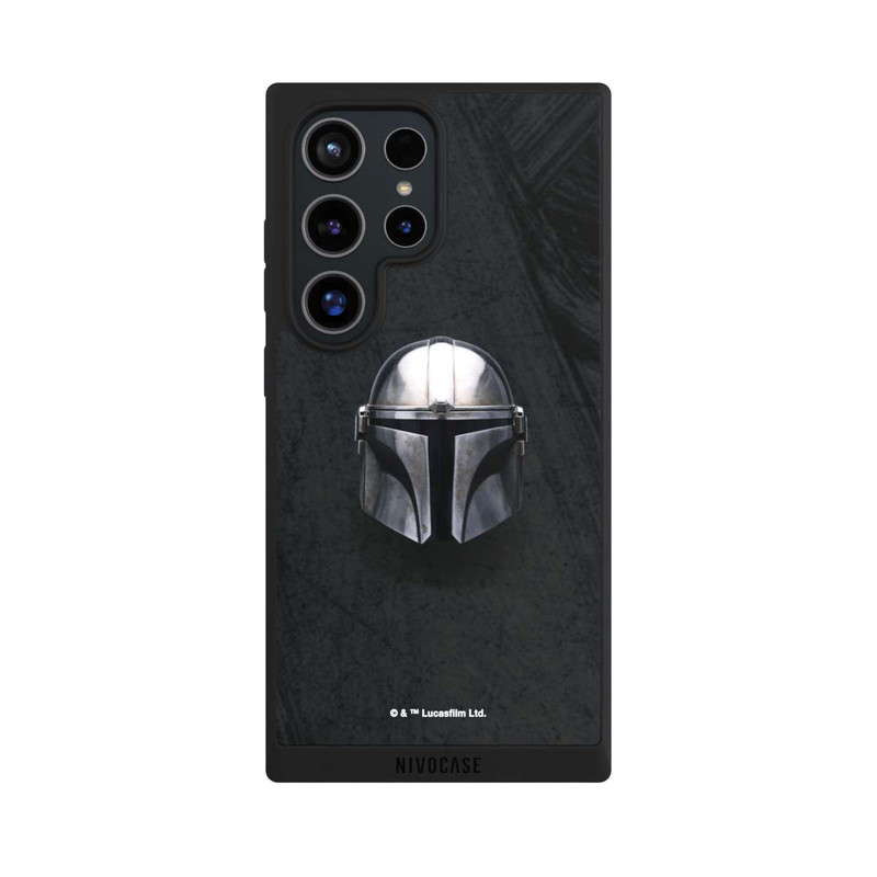 Galaxy S24 Ultra NIVOpure Mandalorian Black Helmet