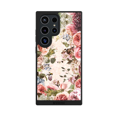 Samsung Galaxy S24 Ultra NIVOpure Flower Frame Peonies Pastel