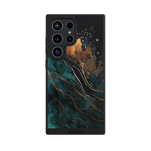 Samsung Galaxy S24 Ultra NIVOpure Gold and Green