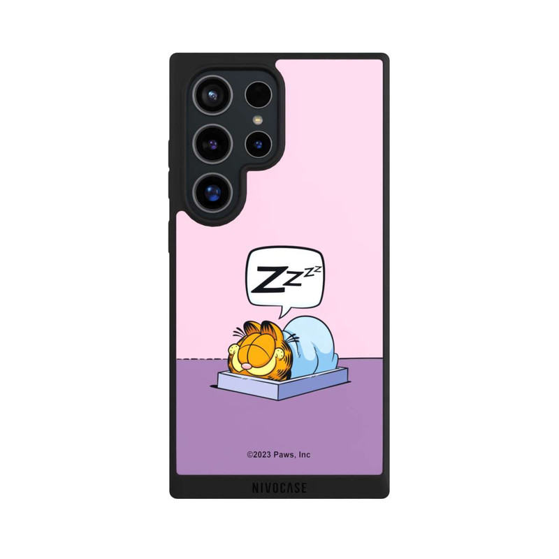 Galaxy S24 Ultra NIVOpure Garfield Nap Attack Pink 