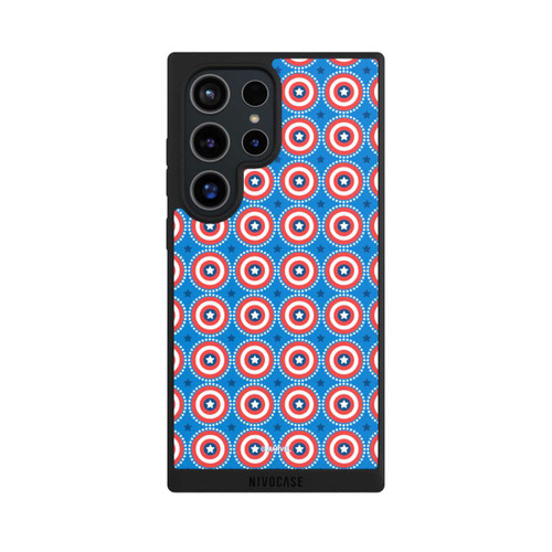 Samsung Galaxy S24 Ultra NIVOpure Captain American Shield Pattern