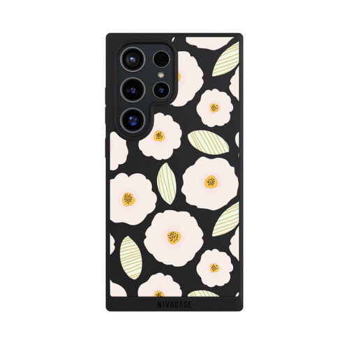 Samsung Galaxy S24 Ultra NIVOpure Simple Pastell Flowers Light Transparent