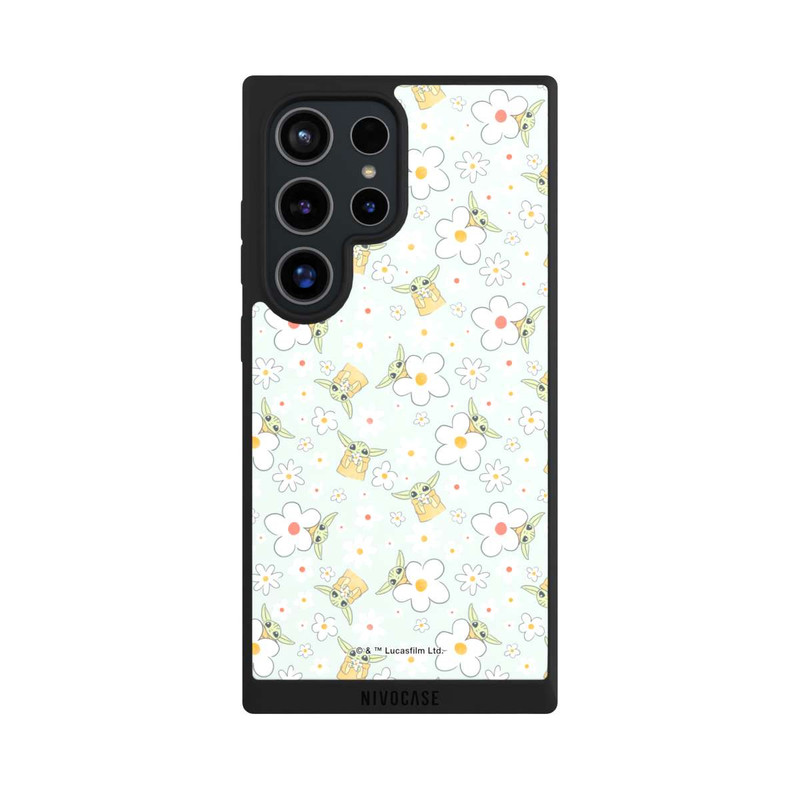 Galaxy S24 Ultra NIVOpure Baby Yoda Flower Pattern