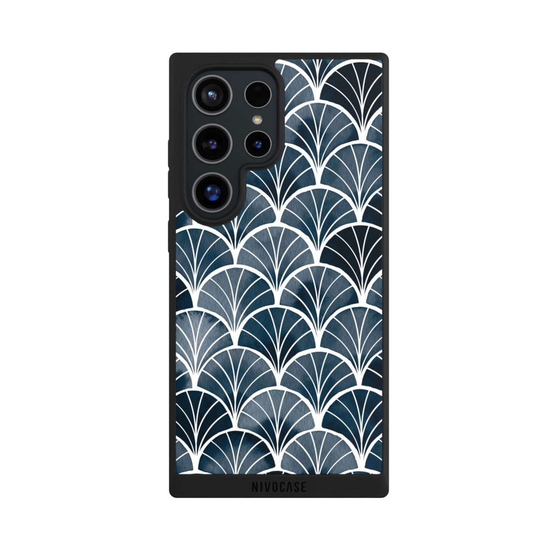 Galaxy S24 Ultra NIVOpure Botanical Breeze Art Deco Grey
