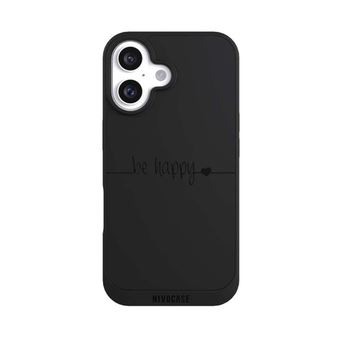 Apple iPhone 16 NIVOpure be happy transparent