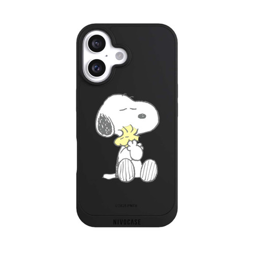 Apple iPhone 16 NIVOpure Snoopy And Woodstock Cuddling transparent