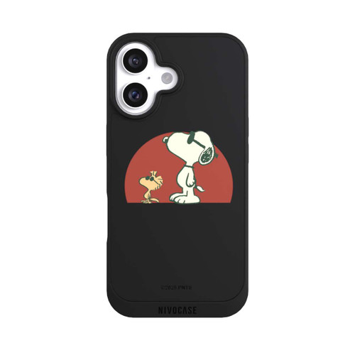 Apple iPhone 16 NIVOpure Snoopy Woodstock Far Out transparent