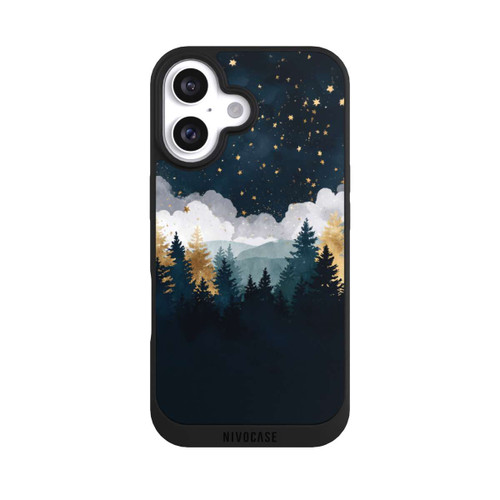 Apple iPhone 16 NIVOpure Indigo Night Forest