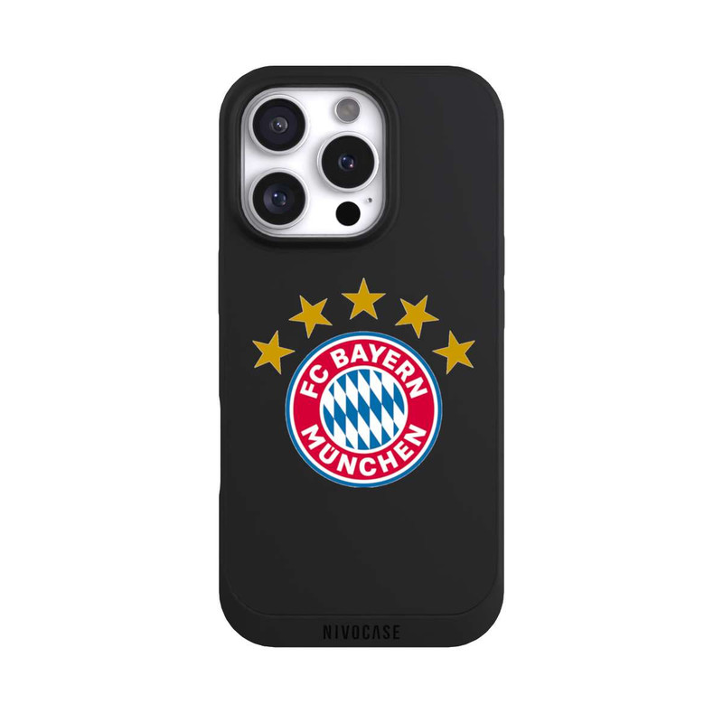 iPhone 16 Pro NIVOpure FCB Logo with stars - transparent