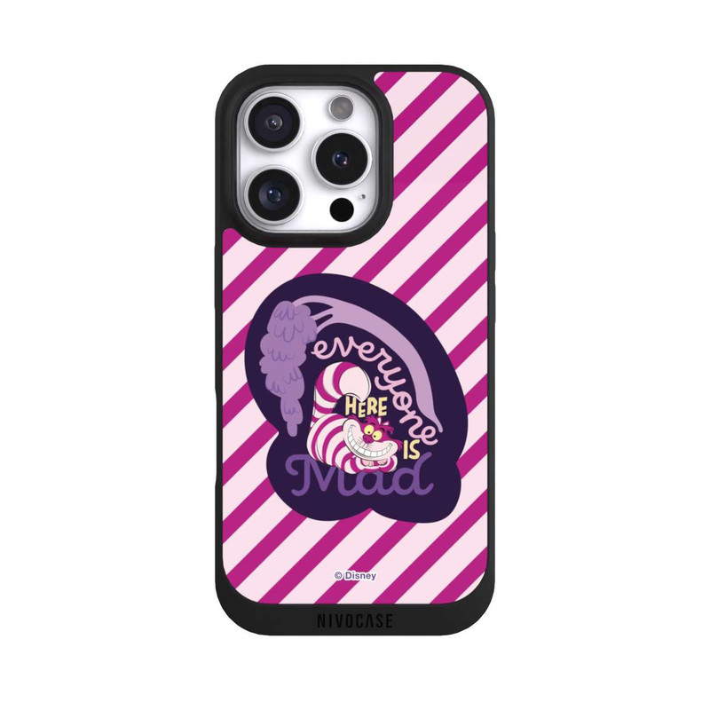 iPhone 16 Pro NIVOpure We Are All Mad Here Stripe