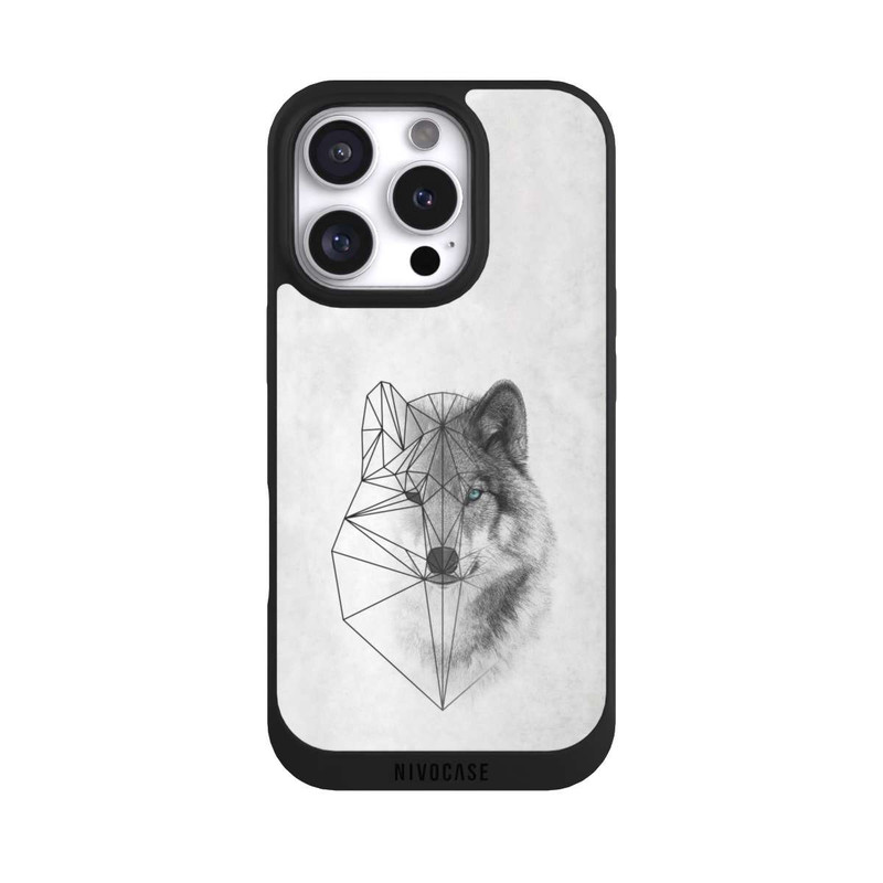 iPhone 16 Pro NIVOpure Polygonic Wolf