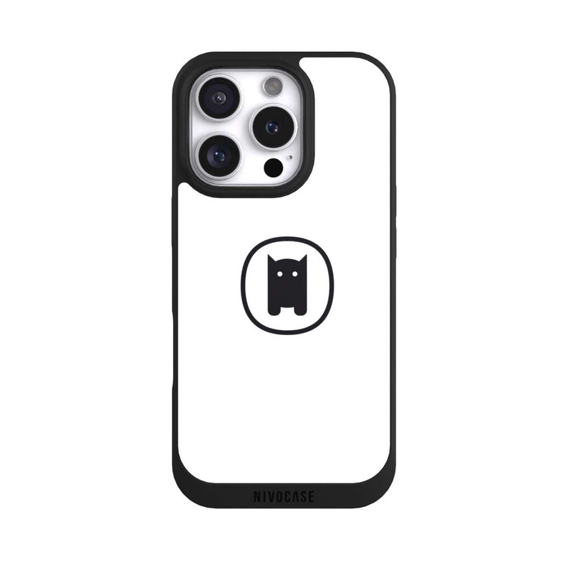 iPhone 16 Pro NIVOpure Nivocase Logo White