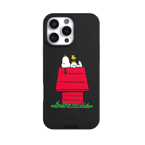 Apple iPhone 16 Pro Max NIVOpure Snoopy and Woodstock Classic transparent