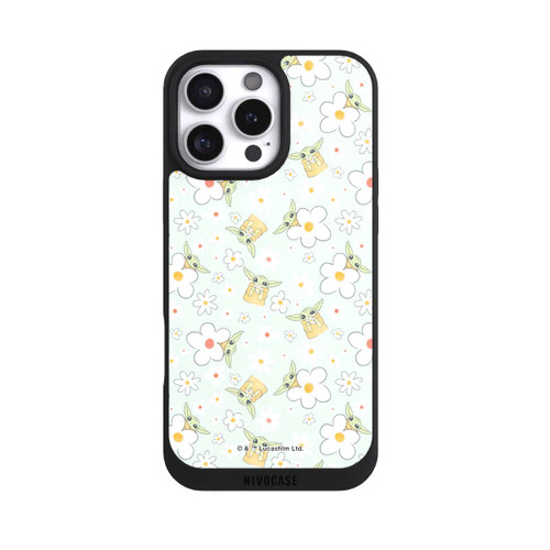 Apple iPhone 16 Pro Max NIVOpure Baby Yoda Flower Pattern