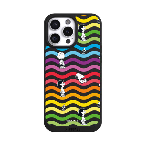 Apple iPhone 16 Pro Max NIVOpure Snoopy Pattern Rainbow Transparent