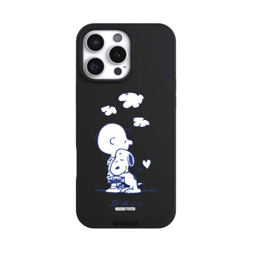 Apple iPhone 16 Pro Max NIVOpure Peanuts Charlie Brown Snoopy Hug Transparent