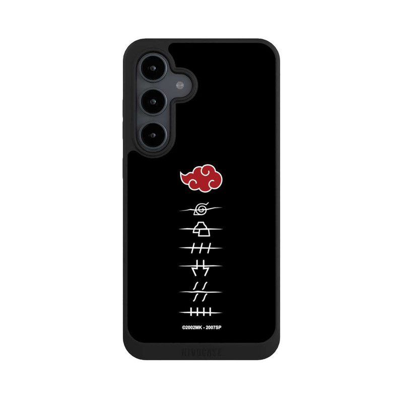Galaxy S24 FE NIVOpure Akatsuki Member Symbols Black