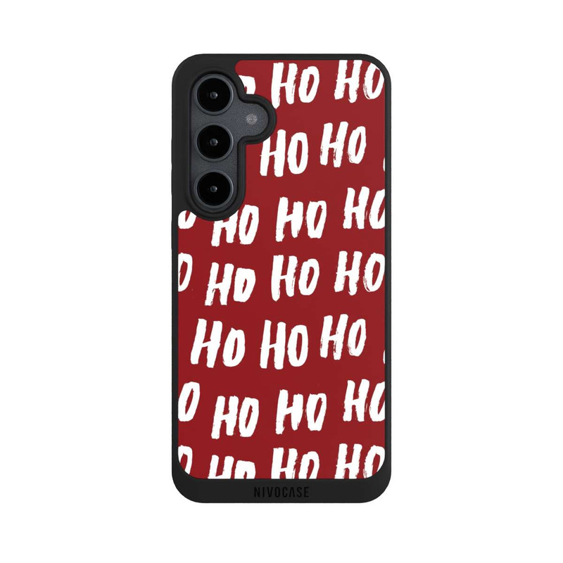 Galaxy S24 FE NIVOpure Ho Ho Ho Christmas Red Pattern