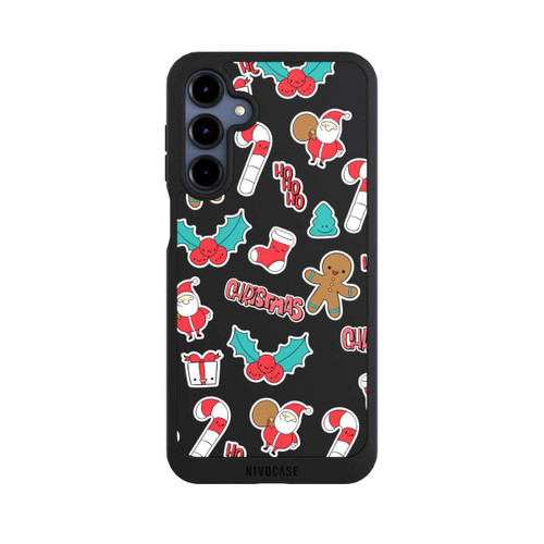 Samsung Galaxy A16 5G NIVOpure Christmas Pattern transparent