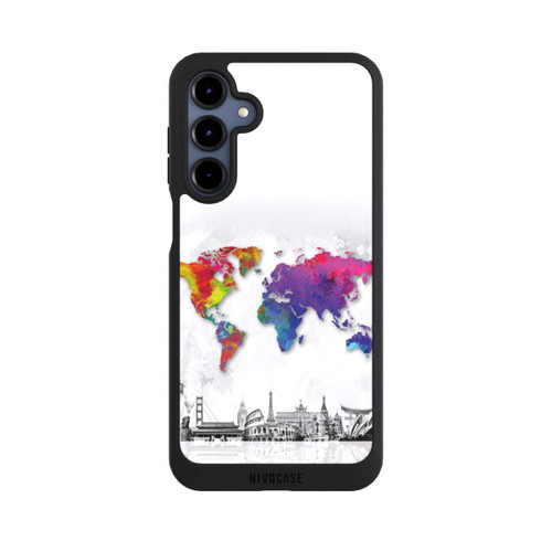 Samsung Galaxy A16 5G NIVOpure Worldmap with Skyline