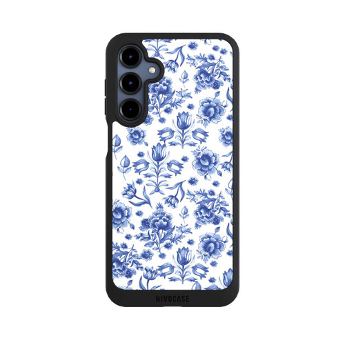 Samsung Galaxy A16 5G NIVOpure Blue Flower Pattern - Delft (NL)