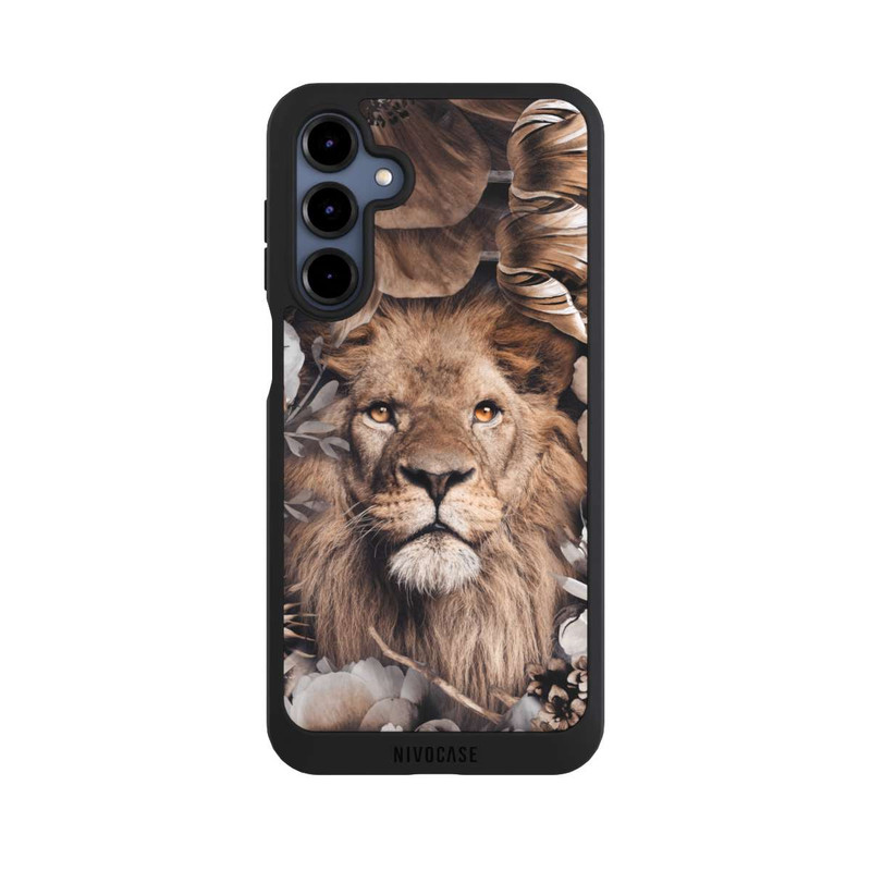 Galaxy A16 5G NIVOpure Lion Flower Frame beige