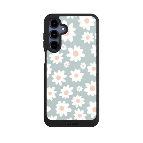 Samsung Galaxy A16 5G NIVOpure Daisy Flower Seamless Pattern Green